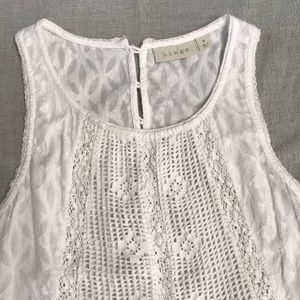 Delicate white summer Top